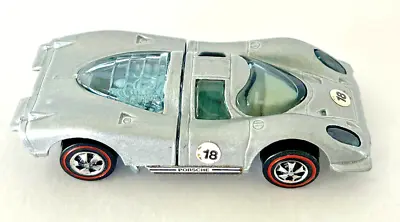 Hot Wheels 1969 Redline Silver Porsche 917 Die CastClean! (B221) RL417 • $199.99