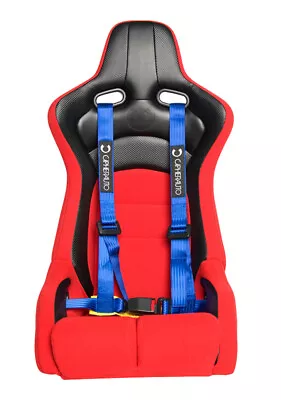 Cipher Auto Racing Harness Set -Blue 4 Point 2  - Pair • $79