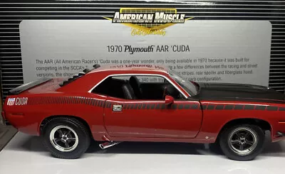 American Muscle/GMP Upgrades 1/18 Scale 1970 Plymouth AAR CUDA “Custom Build” • $115