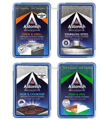 Astonish Oven Cookware Grill Hob Dish Stainless Steel Cleaner Cleaning Paste  • £8.95