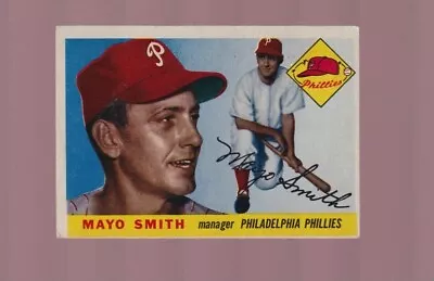 1955 Topps #130 Mayo Smith • $1.99