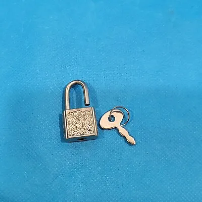 Vintage Metal Miniature Lock With Key • $2.31