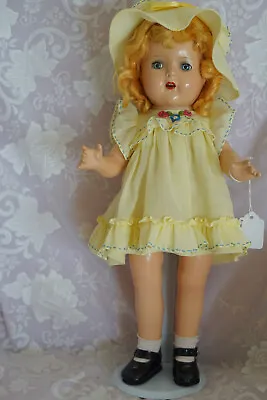 Madame Alexander KATE GREENAWAY Composition Doll Redressed W/Chick Yellow Hair • $59.99