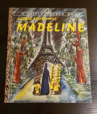 Madeline A Little Golden Book 1954 1st Edition A #185 Ludwig Bemelmans • $16.29