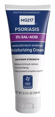 MG217 Psoriasis 3% Sal-Acid Moisturizing Cream 3.5oz • $14.99