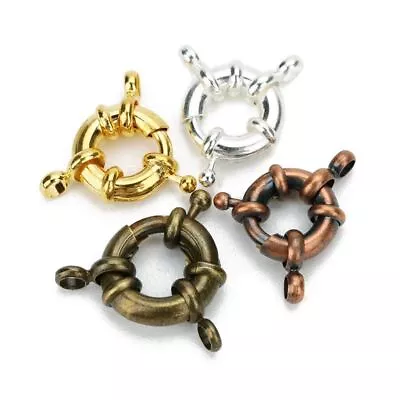 Copper Sailor Clasps Connector Fit Charm Bracelets End Clasps DIY Jewelry 10pcs • $11.99
