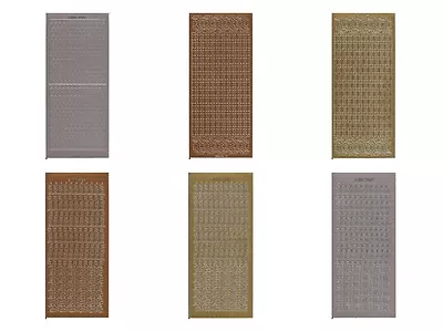 £1.99 • Buy Peel Offs - Christmas Borders - Metallic Stickers For Card-Making   BOGOF