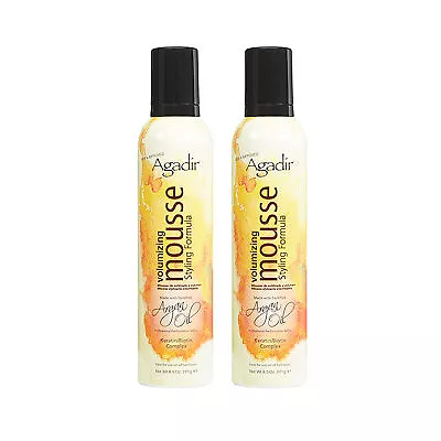 Agadir Argan Oil Volumizing Styling Mousse 8.5 Fl Oz (Pack Of 2) • $28.49