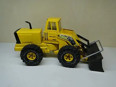 Tonka Turbo-Diesel Yellow Metal Front Loader XMB-975 Construction Truck  Used • $79.99