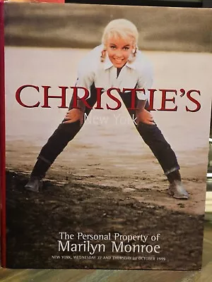 Personal Property Marilyn Monroe Christie's 1999 Auction Catalog New York  • $50