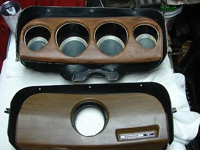 $379 • Buy 1969 70 Mustang Mach 1 Grande Deluxe Woodgrain Dash Gauge Instrument Cluster