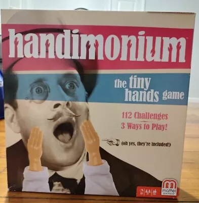 Handimonium - The Tiny Hands Game 2017 MATTEL 112 Challenges - RARE • $21.97