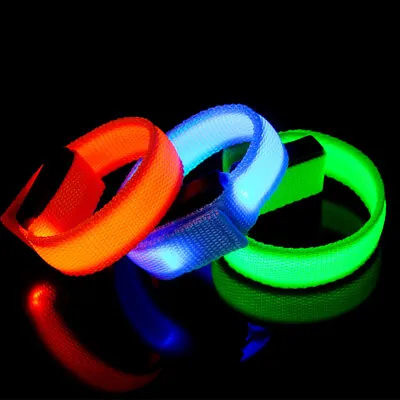 LED Armband Lights Glow Band Rechargeable For Running Walking Cycling At Night • $10.99