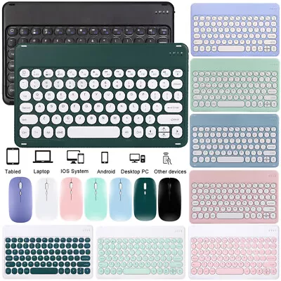 Bluetooth Keyboard & Mouse Set For Samsung Galaxy Tab S9 FE S8 S7 S6 Lite A9+ A8 • $31.89