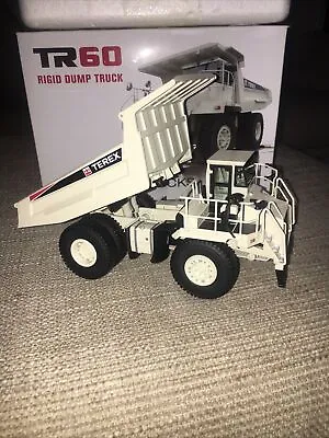 Genuine Terex TR60 Rigid Haul Dump Truck White 1:50 NZG (Dealer Model) • £89.99