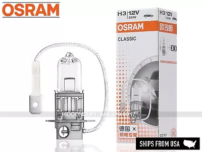 Osram H3 Classic Standard OEM Headlight Halogen Bulb Off-Road 64151 | Pack Of 1 • $6.99