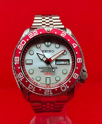 Pre Owned Seiko Scu Diver 7s26-0020 Marinemaster Mop Automatic Mens Watch 790958 • $160