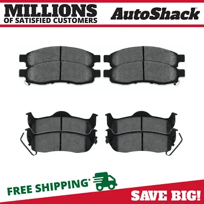 Front And Rear Ceramic Brake Pad Kit For Nissan Titan Armada INFINITI QX56 5.6L • $35.31