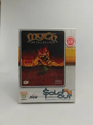 Myth The Fallen Lords PC ( Vintage Video Games ) Brand New And Sealed • £170