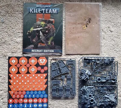 40K Kill Team Recruit Edition Starter Book Tokens Game Mat Gauges Terrain • $28.95