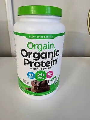 Orgain Organic Protein Plant-Based Powder Creamy Chocolate Fudge ~2.74 Lbs • $20