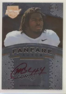 2012 Press Pass Fanfare Bronze Red Ink /99 Mark Barron #MB Rookie Auto RC • $6.29