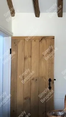 RUSTIC ~ PLANK ~  SOLID PINE ~ COTTAGE STYLE DOORS 30mm MADE TO ORDER • £150