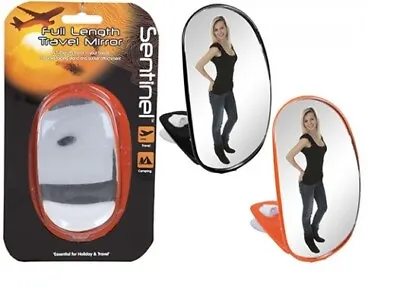 Sentinel Hand Held Full Length Mirror Camping & Travel • £4.99