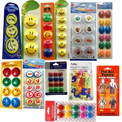 £2.35 • Buy Fridge Magnets Office Kitchen Paper Clip Holder Memo Notice Board Office Magnets