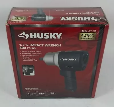 HUSKY 1003 097 315 1/2  Drive Impact Wrench 800ft Lbs-H4480 (SPG053665) • $79.95