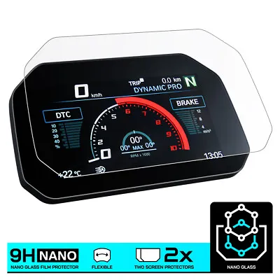 BMW F800GS / F900GS (ADV) (2024-) NANO GLASS Dashboard Screen Protector X 2 • $13.99