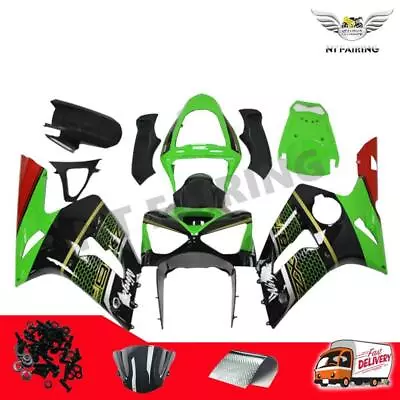 NTU Fairing Fit For Kawasaki 2003-04 636 ZX6R Injection New Color Scheme J035 • $369.99