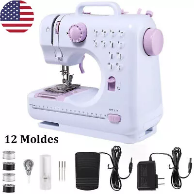 Electric Portable Sewing Machine MINI Crafting Mending Machine 12 Modes • $31.99