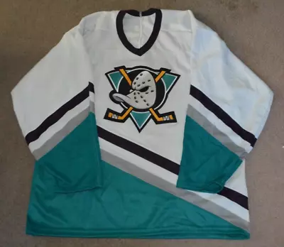 Vtg Anaheim Mighty Ducks CCM Hockey Jersey  Large • $64.95