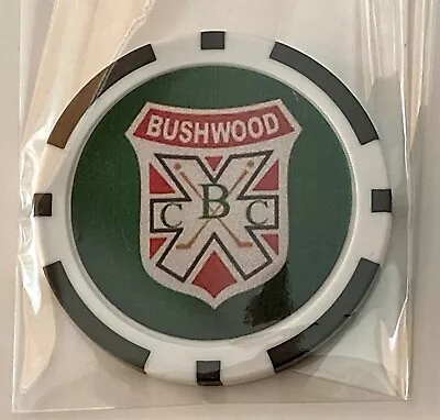 BushWood Country Club - Green Logo - Magnetic Clay Poker Chip -Golf Ball Marker • $8.95