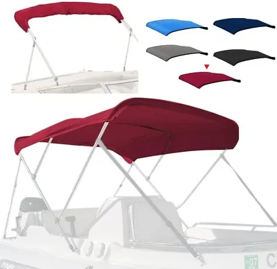 3Bow 4 Bow Bimini Top Replacement Canvas Cover With Boot  Without Frame • $70.39