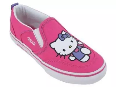 Vans Hello Kitty Asher Magenta / White Girl's Shoes VN-0DFU738 • $34.99