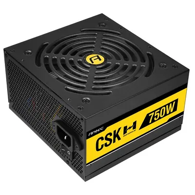 ANTEC Cuprum Strike CSK750H 750W PSU 80plus Bronze Modular Power Supply • £74.06