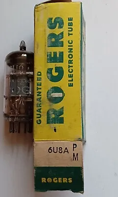 6U8A NOS Vacuum Tube Rogers Australia Triode Pentode • $5