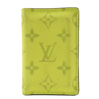 Auth Louis Vuitton Taigarama Organizer Du Poch Card Case M30318 Used • £242.55