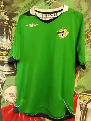 Northern Ireland 2006 Official Umbro International Football Shirt (Adult Small) • £10.79