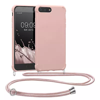 Crossbody Case For Apple IPhone 7 Plus IPhone 8 Plus With Neck Lanyard Strap • £5.99