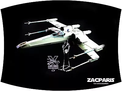 Display Stand For Hasbro Star Wars X-Wing Fighter Large Version FX/BRIGGS/ POTF • $24.95