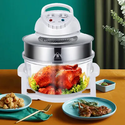 Multifunction Electric Cooker Infrared Turbo Air Fryer Convection Oven Roaster  • $62.71