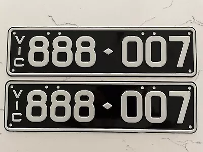  888-007  Victorian Personalised Number Plates • $18000