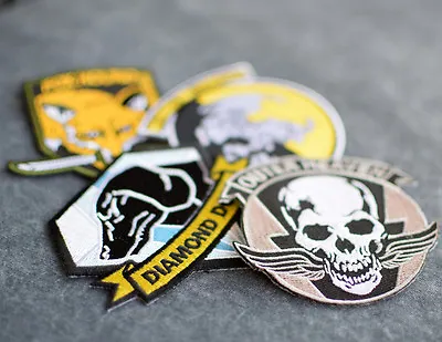 Metal Gear Solid Embroidered Patches - Outer Heaven Foxhound Diamond Dogs + 1 • £23.74