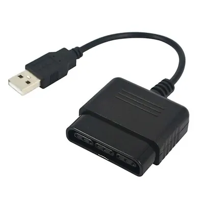 $8.66 • Buy USB PS2 To PS3 Game Controller Adaptor Converter Cable For Sony PlayStation 2 3