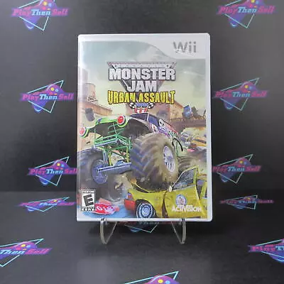 Monster Jam Urban Assault Nintendo Wii - Complete CIB • $14.95