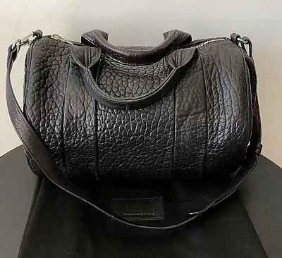 $599.99 • Buy ALEXANDER WANG Black Rocco Bag RRP $1450