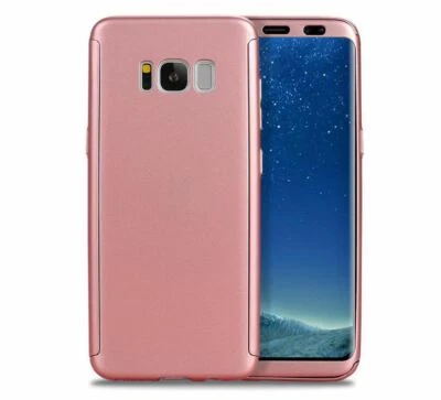$7.25 • Buy Hybrid Tough 360 Case Cover Tempered Glass For Samsung Galaxy S5 S6 S7 S8 & Plus